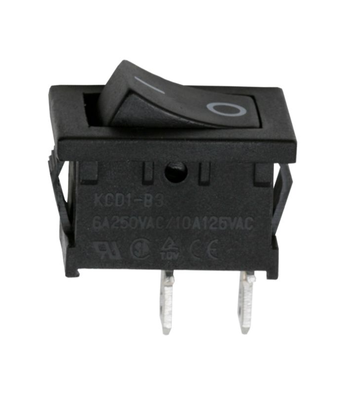 Interupator basculant 2 pini 1 circuit 6A 250V OFF-ON