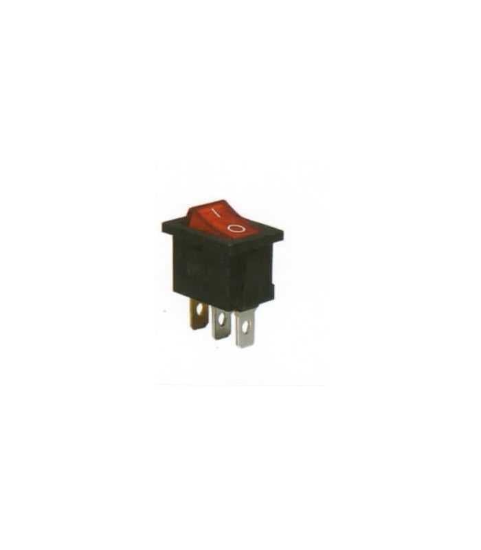 Intrerupator 4 poli 1 buton rosu ON-OFF 250V 6.5A cu retinere 4 intrerupator 4 poli 1 buton rosu on off 250v 6a 250v cu retinere 3