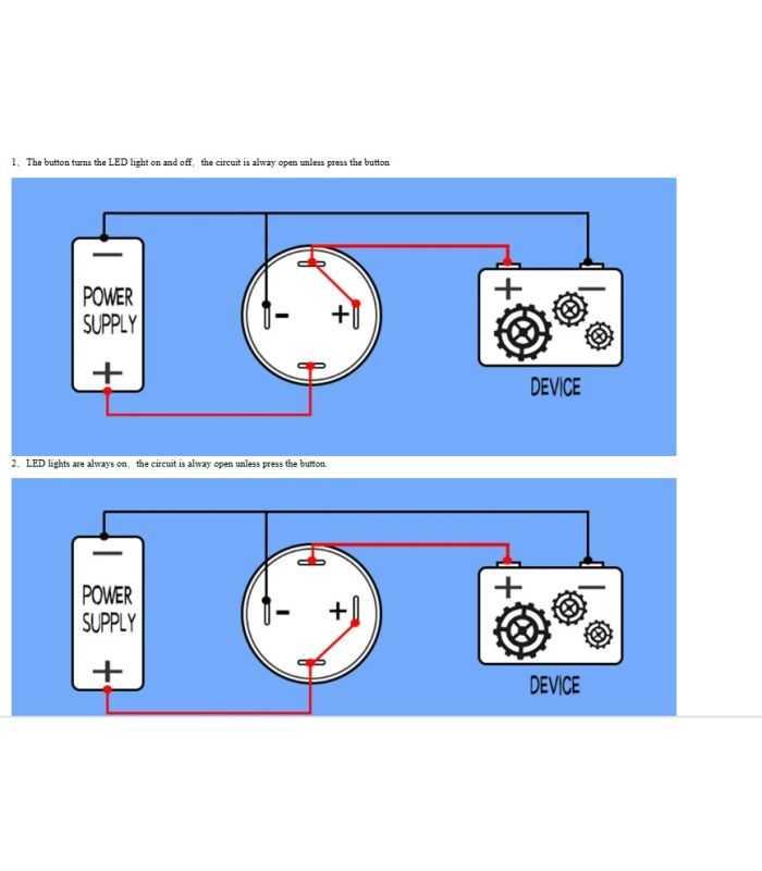 Intrerupator Buton Sw1 Off On Fara Retinere Metal 12mm 12 24v Led Albastru