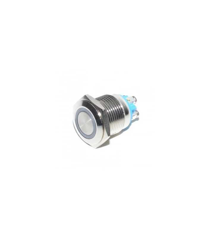 Intrerupator Metalic Led 12v Off On Fara Retinere Ermetic Ip65