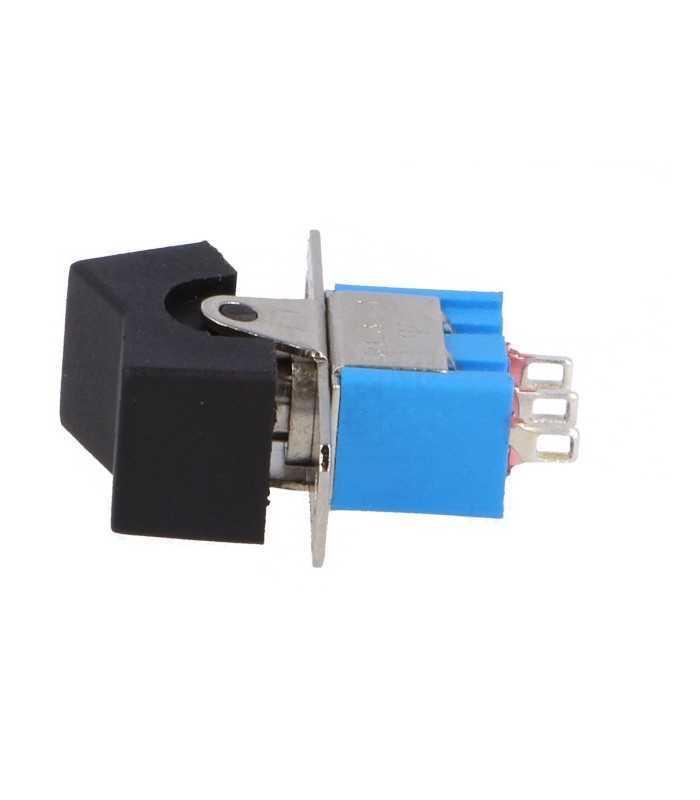 intrerupator rocker sp3t 3 pozitii on off on cu retinere 3a 250vac 20mohm ninigi rsl 103a1 3