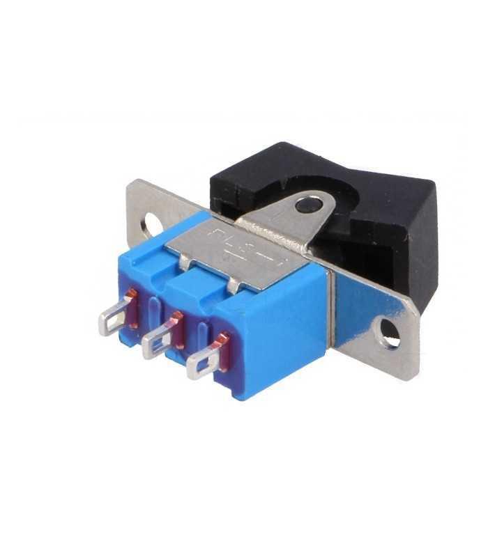 intrerupator rocker sp3t 3 pozitii on off on cu retinere 3a 250vac 20mohm ninigi rsl 103a1 5