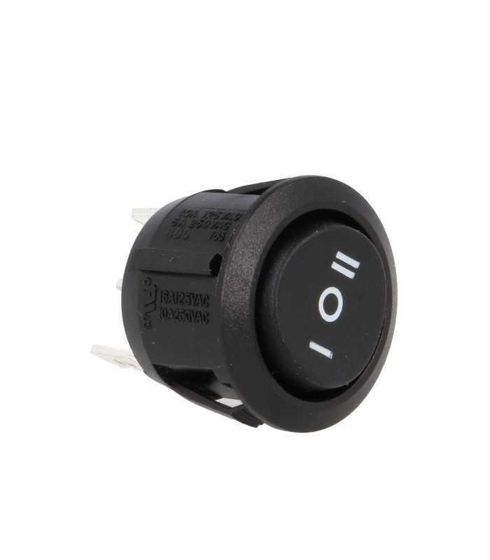 intrerupator rocker sp3t on off on 10a 250vac pozitii 3 cu retinere 50mohm sci r13 112d bb 7d 1