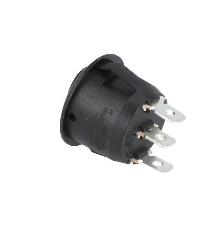 intrerupator rocker sp3t on off on 10a 250vac pozitii 3 fara retinere 50mohm sci r13 112i bb 7d 1
