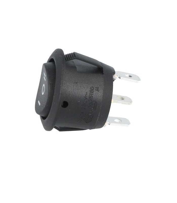 intrerupator rocker sp3t on off on 10a 250vac pozitii 3 fara retinere 50mohm sci r13 112i bb 7d 2