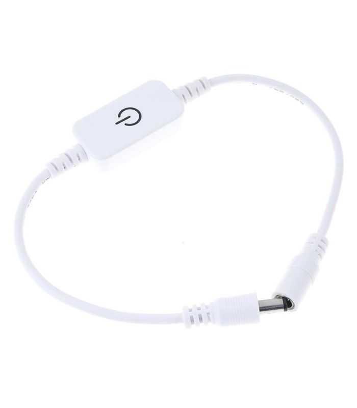 Intrerupator Touch Atingere 12v 3a Montaj Pe Fir Mufa Mama Tata Cb 55x21 Mm
