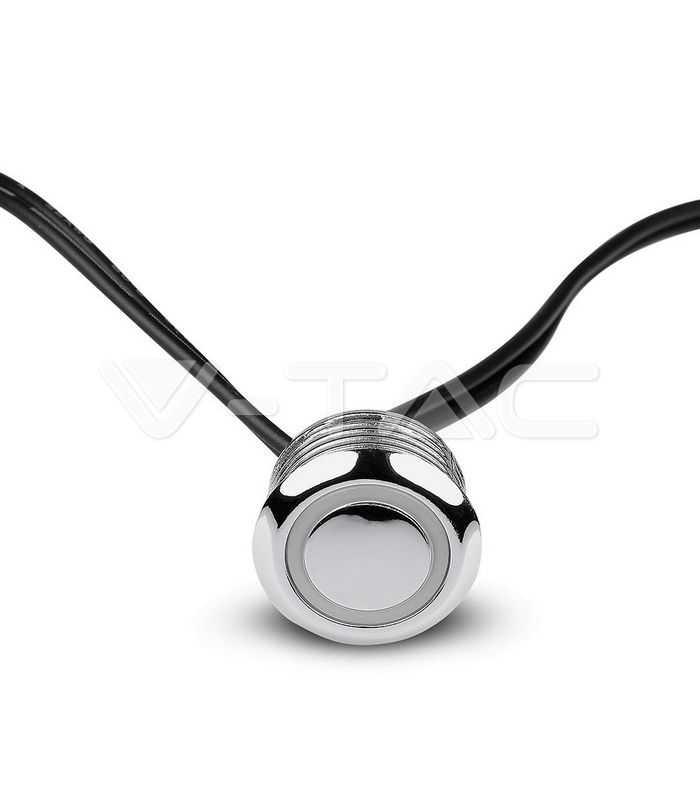 intrerupator touch cu dimmer montaj incastrat 60w 12vdc ip20 v tac 1