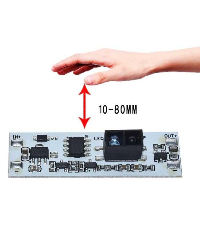 Intrerupator / variator TOUCH LESS fara atingere 5V-24V 5A