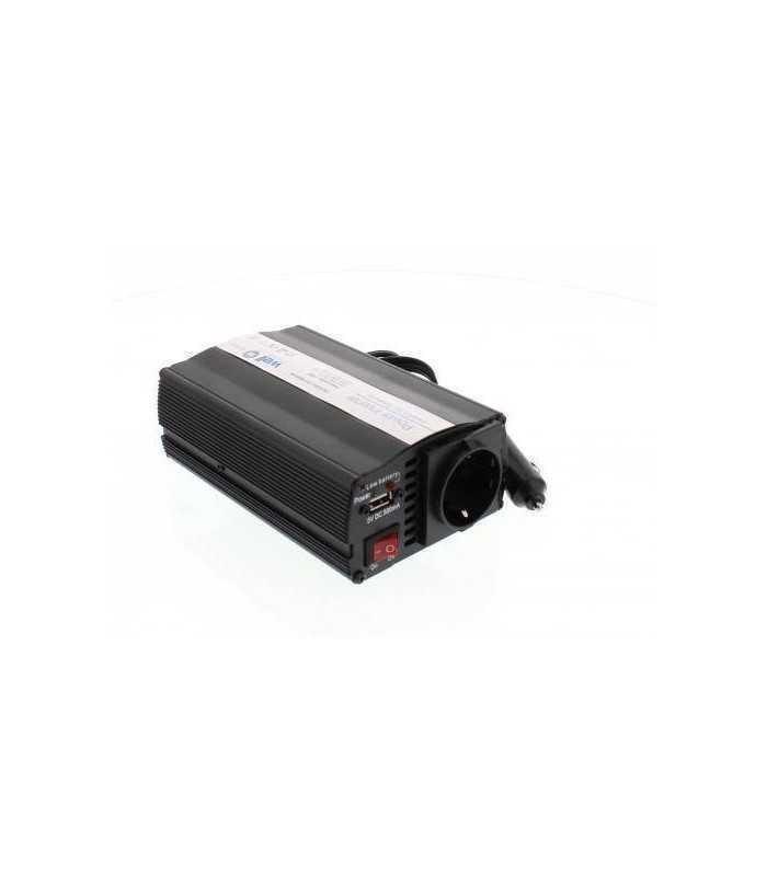 invertor de tensiune 12v 230v 150w si usb 5v 500ma well 6