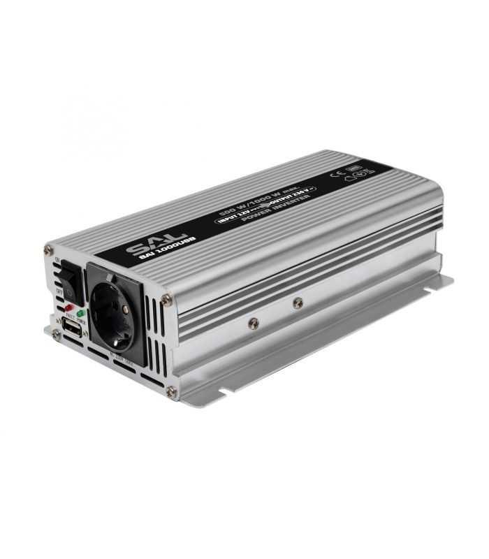 Invertor tensiune 12V - 230V 500/1000W cu USB