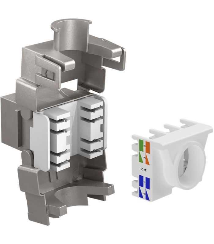 Keystone Modul Rj45 Cat6a Stp 22 26awg Pentru Cablu 5 9 Mm Goobay 95900