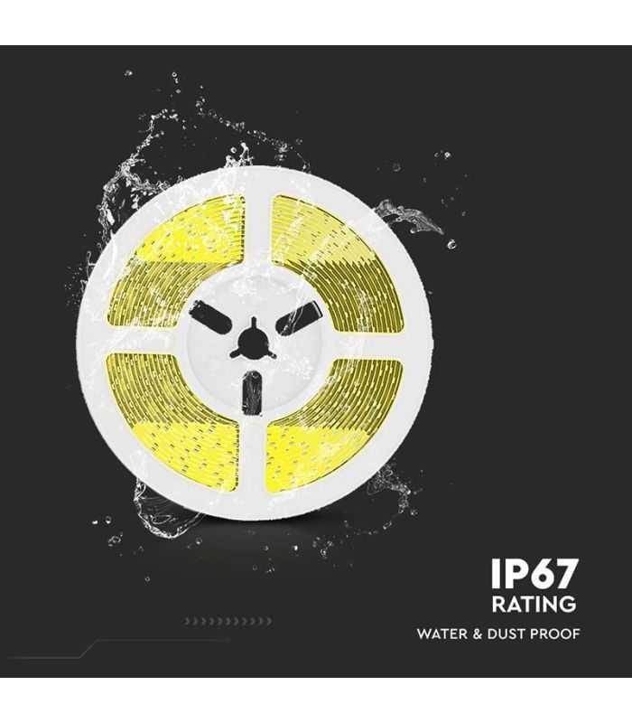 Kit Banda Led 3000k Incarcare Solara Ip67 V Tac Sku 23044