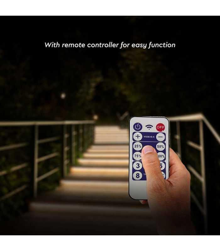 Kit Banda Led 3000k Incarcare Solara Ip67 V Tac Sku 23044