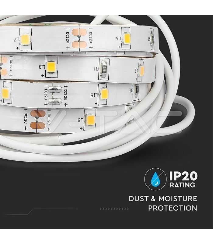 kit banda led cu senzor de miscare pentru iluminat pat 3000k double 2m 260lm ip20 v tac 1