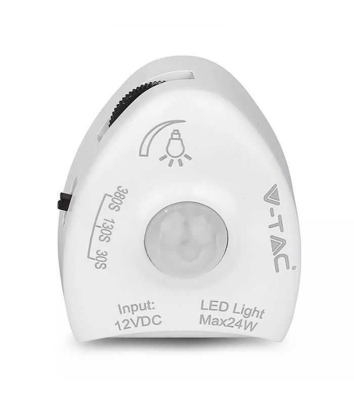 kit banda led cu senzor de miscare pentru iluminat pat 3000k double 2m 260lm ip20 v tac 6