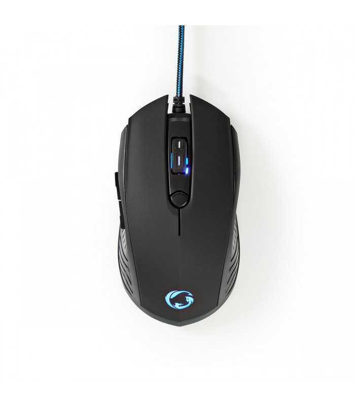 kit gaming cu fir 4 in 1 tastatura casti mouse mousepad nedis 5