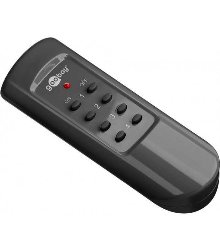 kit priza cu telecomanda 30m 5a 1100w goobay 3