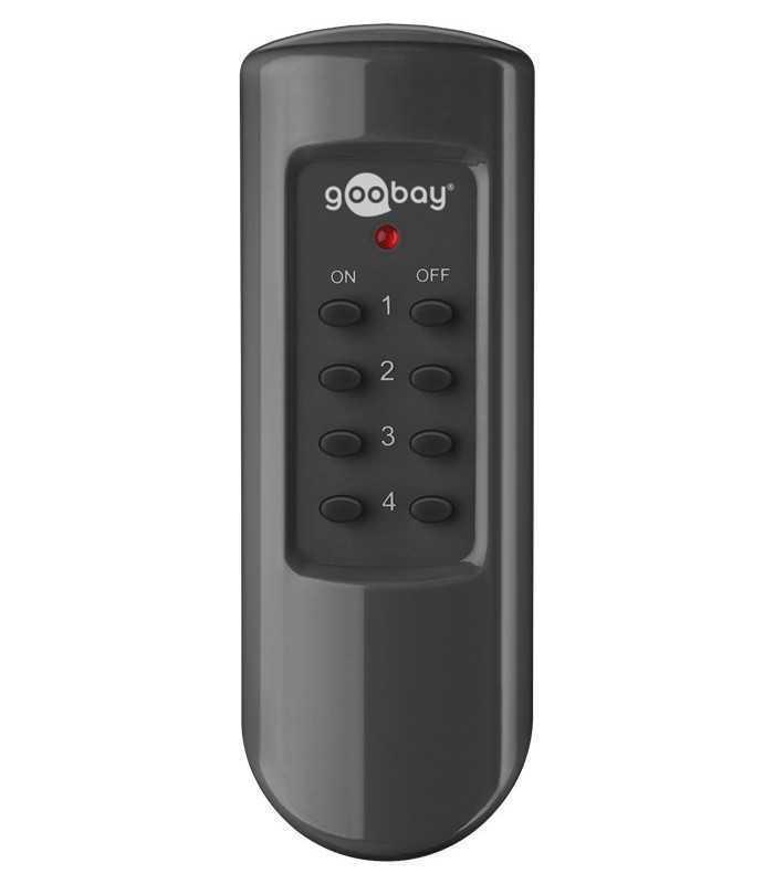 kit priza cu telecomanda 30m 5a 1100w goobay 4