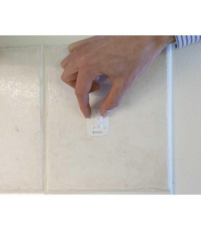 kit suport negru montare telefon universal konig 4