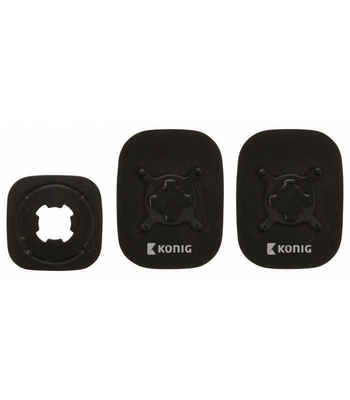 Kit suport negru montare telefon universal Konig