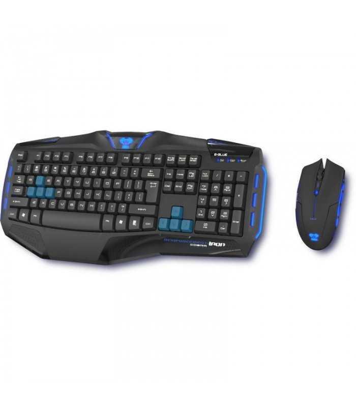 kit tastatura si mouse e blue cobra reinforcement iron 2