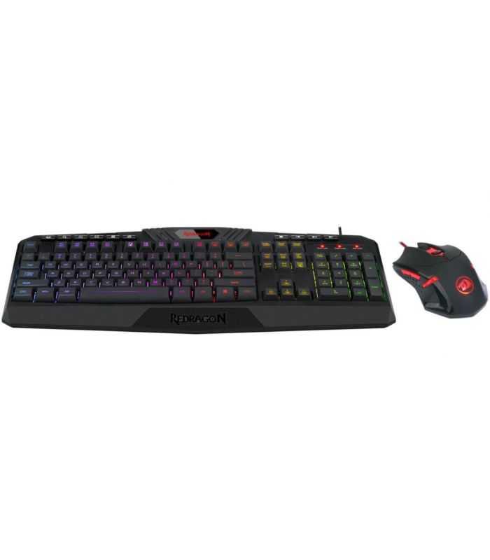kit tastatura si mouse redragon s101 negru 3