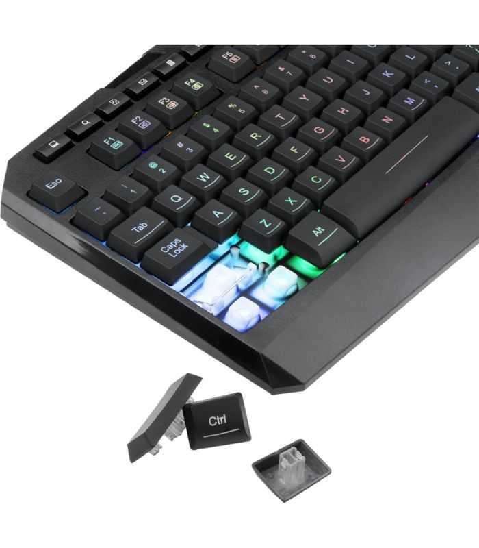 kit tastatura si mouse redragon s101 negru 6