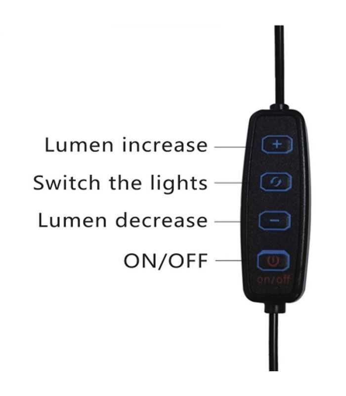 Kit Vlog 24 Led 3 Inch 4w Platinet