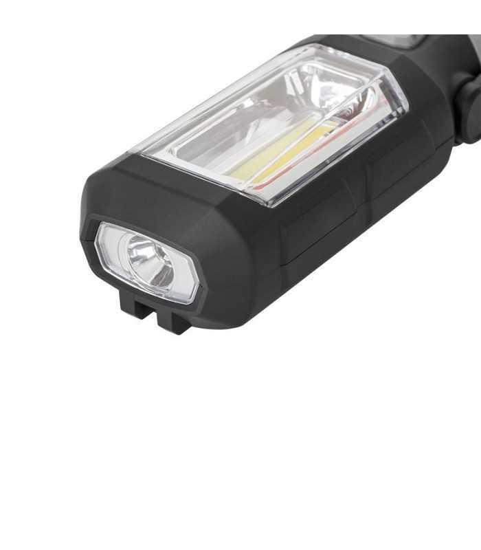 lampa atelier led 250lm cob smd acumulator alimentare retea sau la 12v auto vipow 4