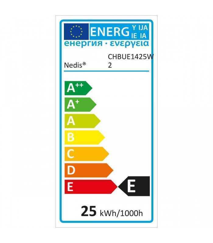 lampa bec incandescent pentru cuptor de gatit e14 25w 2buc set nedis 2