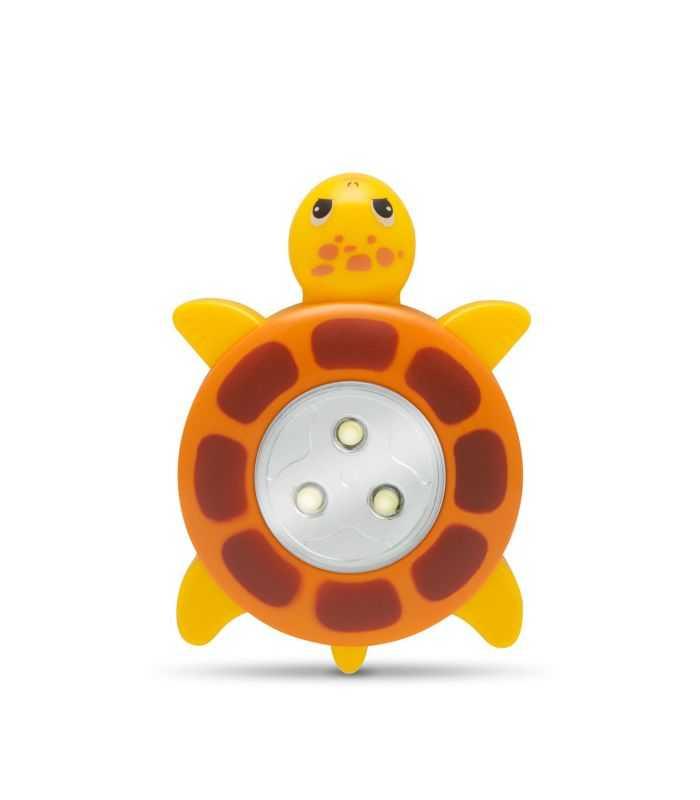 Lampa cu LED de veghe decorativa Broasca testoasa cu buton 20273B Phenon