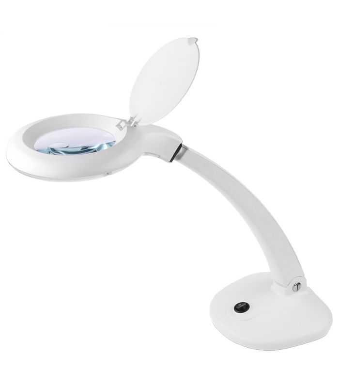 Lampa cu lupa 3+12 dioptrii 6W REBEL NAR0298-2