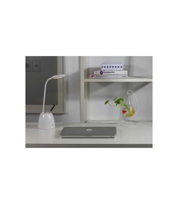 lampa de birou led well cu suport de pixuri 2