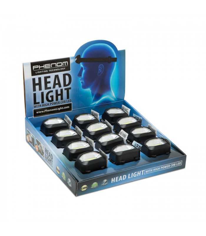 lampa de cap cob led 3w 100lm intensitate mare phenom lighting technology 2