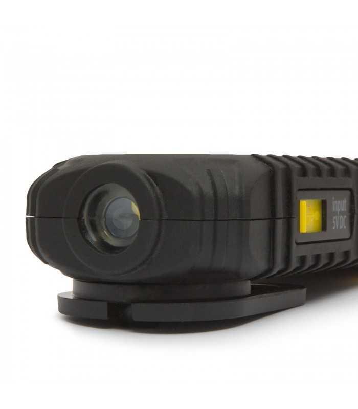 lampa de lucru cob led 2in1 cu acumulator 5w 3w 350 120lm 35 ore phenom 1