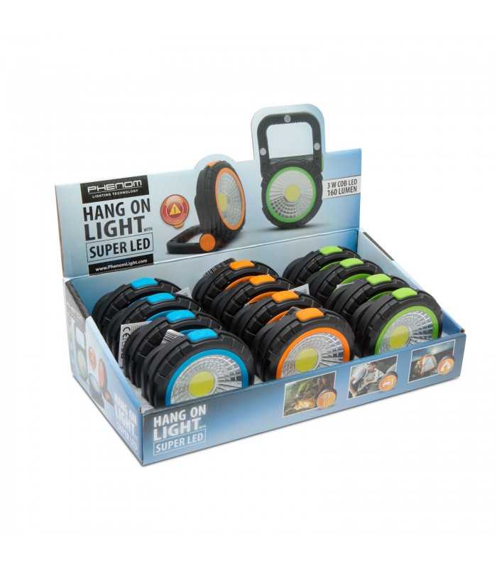 lampa de lucru pliabila cob led 2w 160lm 7ore phenom lighting technology 1