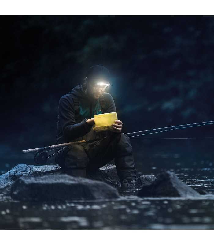 lampa lanterna de cozoroc pentru sapca tip baseball led 3w 200lm phenom 2