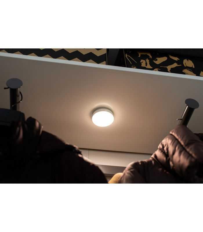 Lampa Led 06w 40lm 4000k Magnet Senzor Miscare Acumulator 550mah Rebel Zar0550