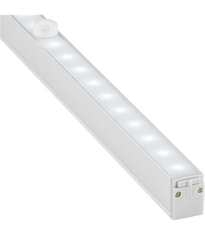 Lampa Led Alb Rece 6500k 160lm 22w Cu Detector De Miscare Intrerupator 6x Aaa 55498 Goobay