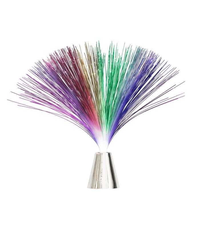 Lampa LED cu fibra optica 3 LED-uri rosu/albastru/verde schimbarea continua a culorii 3x AA HOME