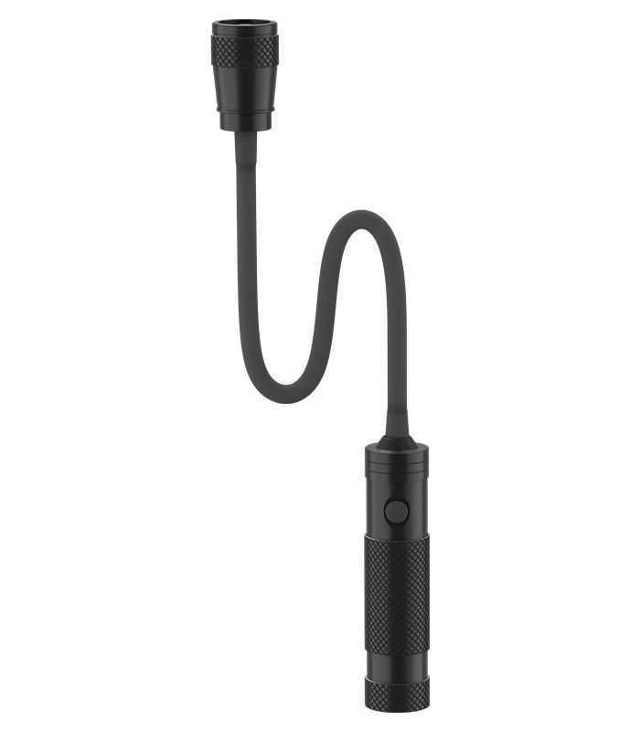 lampa led de lucru 3w 6500k lumina zoom 140lm 70m aluminiu magnet ipx4 3x aaa 515x30mm goobay 1