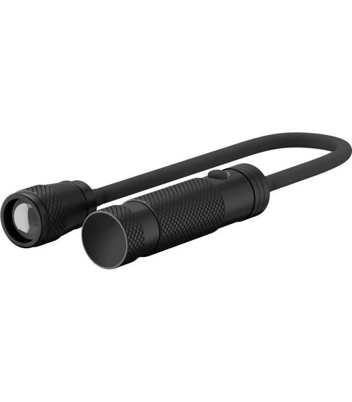 lampa led de lucru 3w 6500k lumina zoom 140lm 70m aluminiu magnet ipx4 3x aaa 515x30mm goobay 4