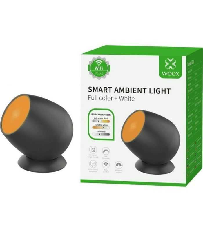 Lampa LED Smart WiFi 210lm 3000-6500K RGB lumina ambientala Woox R5145