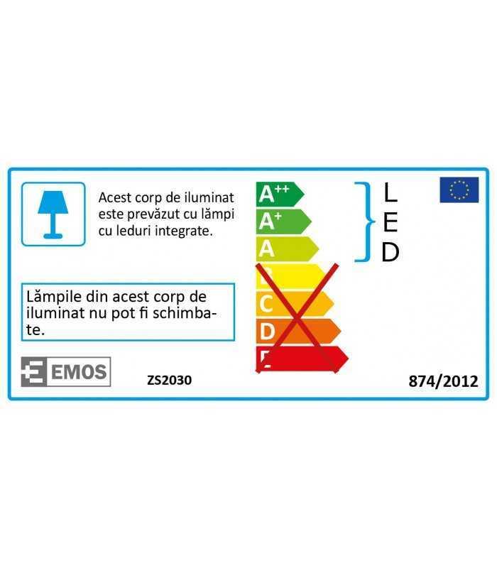 lampa led smartbar 75w 72led 500mm 400lm alb cald 3000k dimmable zs2030 emos 4