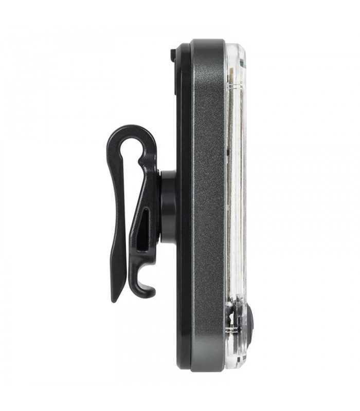 lampa spate bicicleta led cob 1w incarcare usb vipow 2