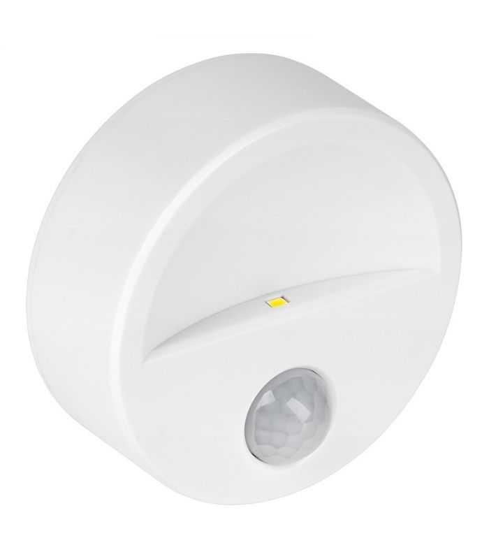 Lampa veghe cu senzor de miscare 0.5W 6500K alb rece 19lm 3x AAA Rebel ZAR0507