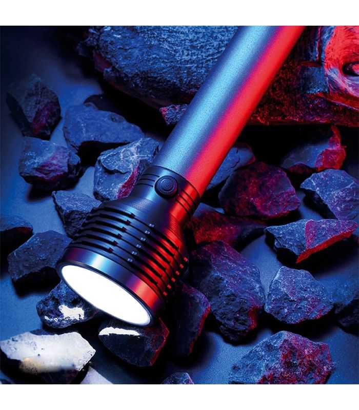 Lanterna Aluminiu Led 5w Gri Acumulator 37v Platinet Paf07