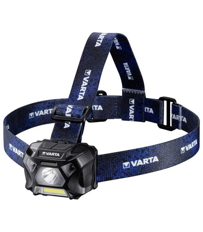 Lanterna cap LED Varta Work Flex Motion Sensor H20 18648 + 3x AAA Longlife Power
