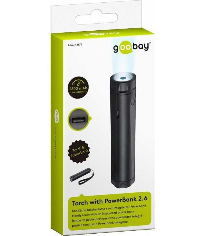 lanterna cu acumulator 2600mah led goobay 4