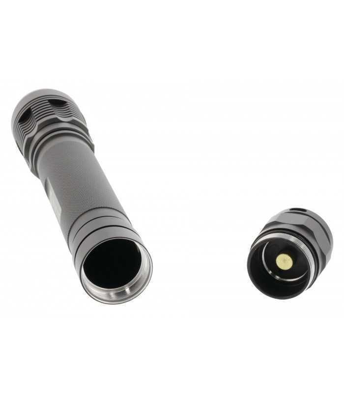 Lanterna cu carcasa din aluminiu neagra LED 10W Baterie tip C R14 Konig 12 lanterna cu carcasa din aluminiu neagra led 10w baterie tip c r14 konig 5